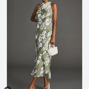 Reformation Casette Linen Dress Size 4